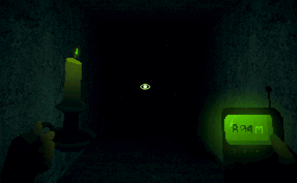 When the Wick Burns Out像素心理恐怖游戏画面