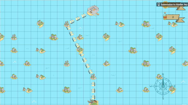 Rumflow朗姆酒贩策略模拟游戏画面