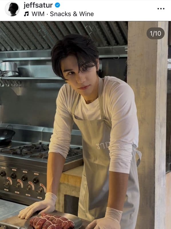 Jeff Satur与妮查合作新剧幕后