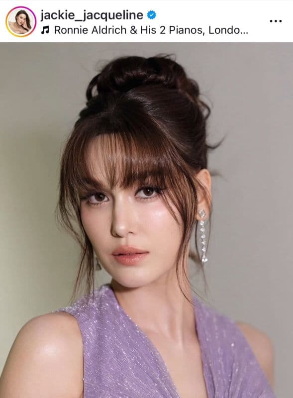 Jackie Chachalinee解释取消关注Por Arnonphol原因的截图