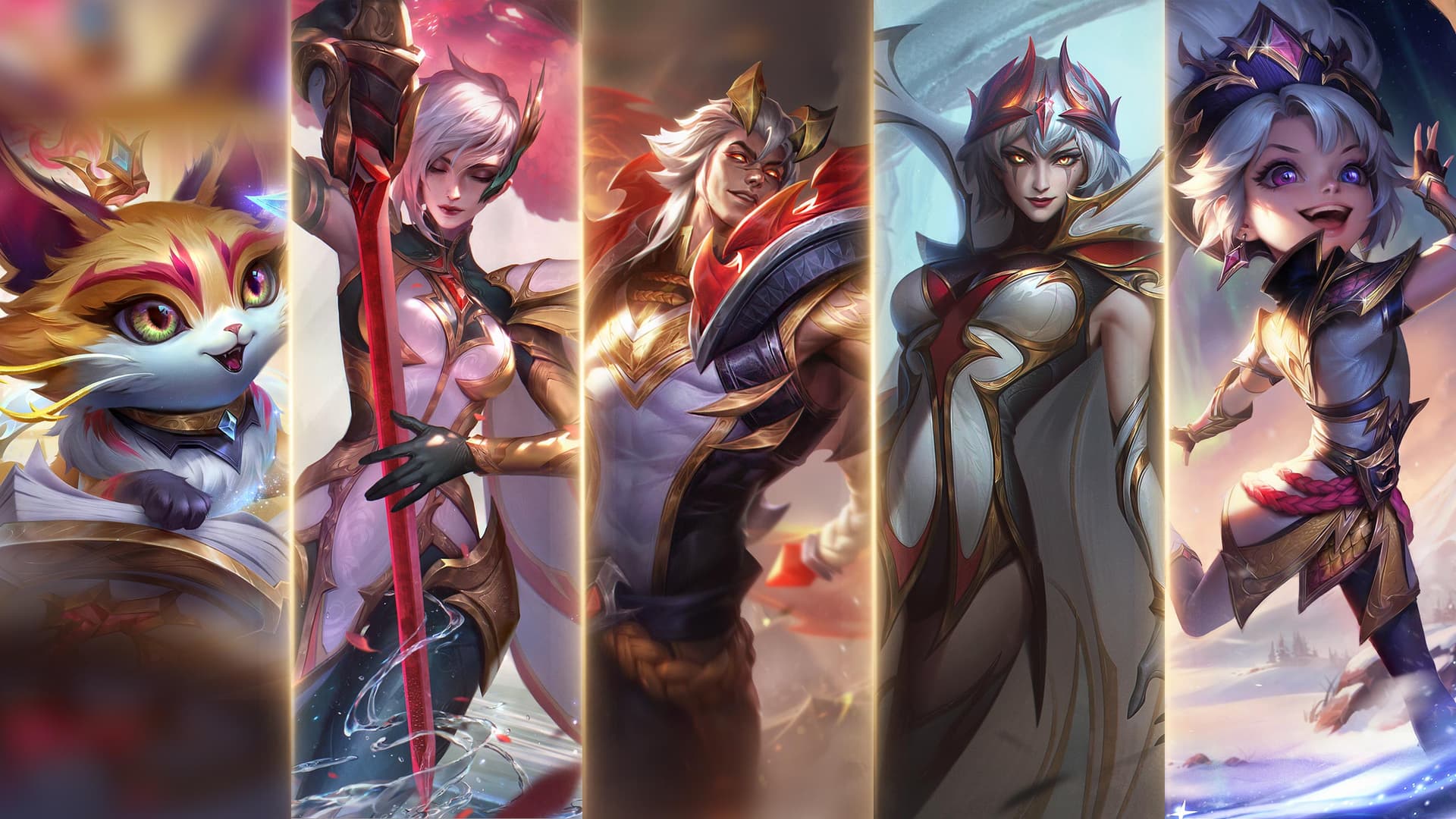 LPL十周年限定臻彩皮肤细节图