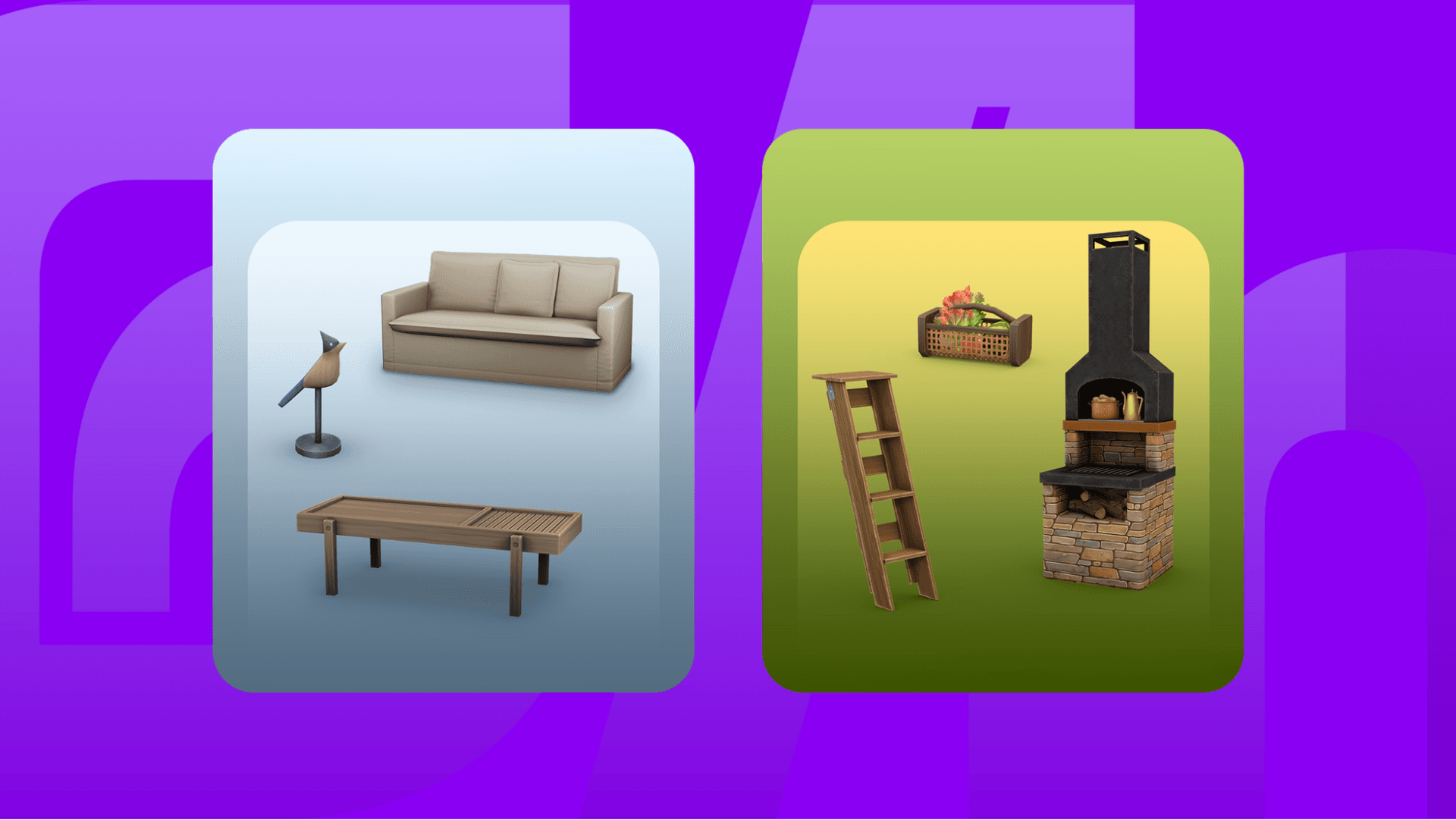 Upcoming creator kits for The Sims 4