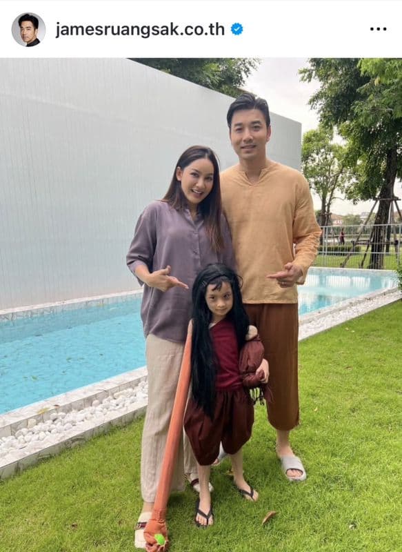 James Ruengsak打破常规公布二胎女儿性别与名字