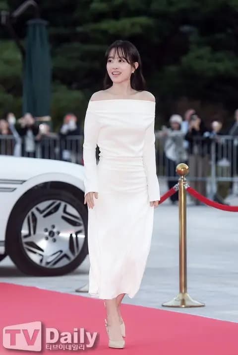 朴寶英在頒獎禮上的迷人風采