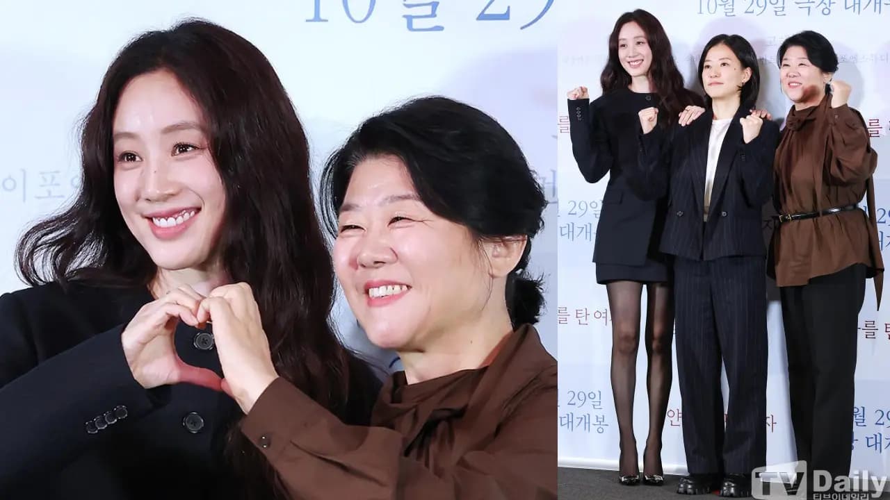 【圖】李姃垠&鄭麗媛攜手亮相懸疑片 《白車裡的女人》試映會,揭開暴雪之夜的謊言與真相