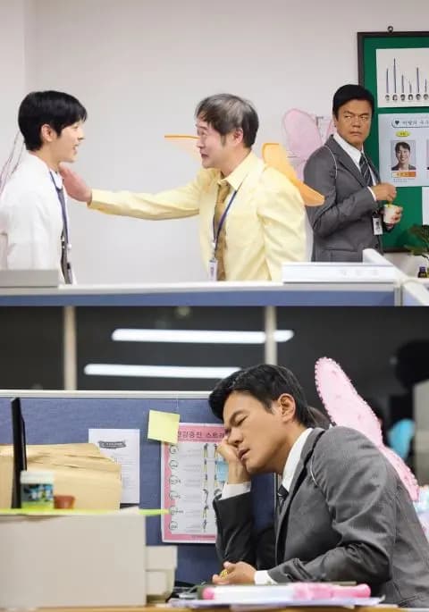 朴軫永《Happy Hour》預告照:職場場景與粉紅精靈翅膀細節