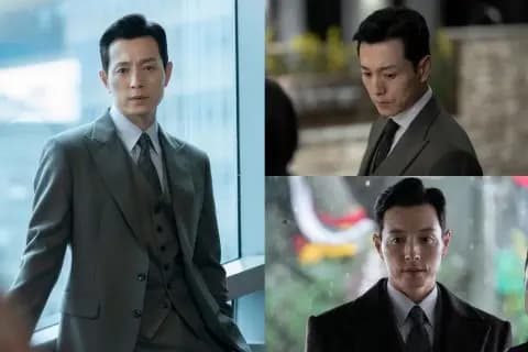 《黑暗榮耀》中鄭星一飾演河度領的劇照