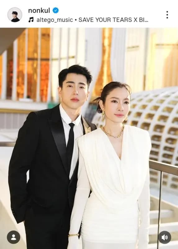 Nonkul与Aff带Peamai游难府全家福合影