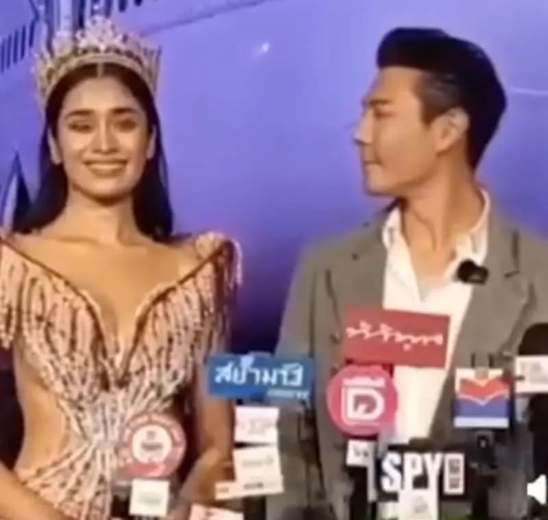 Dom Pakorn Lam神情轻松澄清眼神暧昧传闻