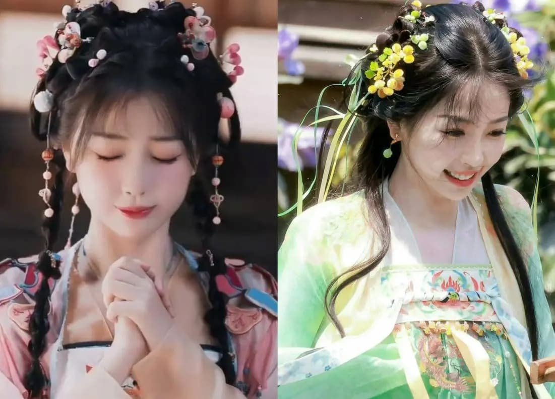 虞书欣古装造型如画卷精灵般充满统治力