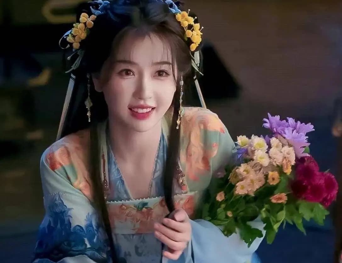 虞书欣气鼓鼓的搞笑可爱形象统治古装区