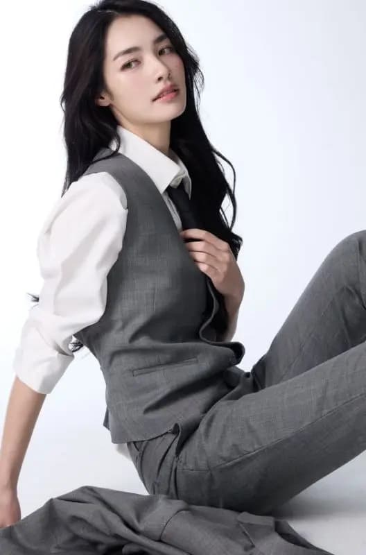 Min Ratchanawi展现多变时尚魅力,性感与酷飒风格完美驾驭