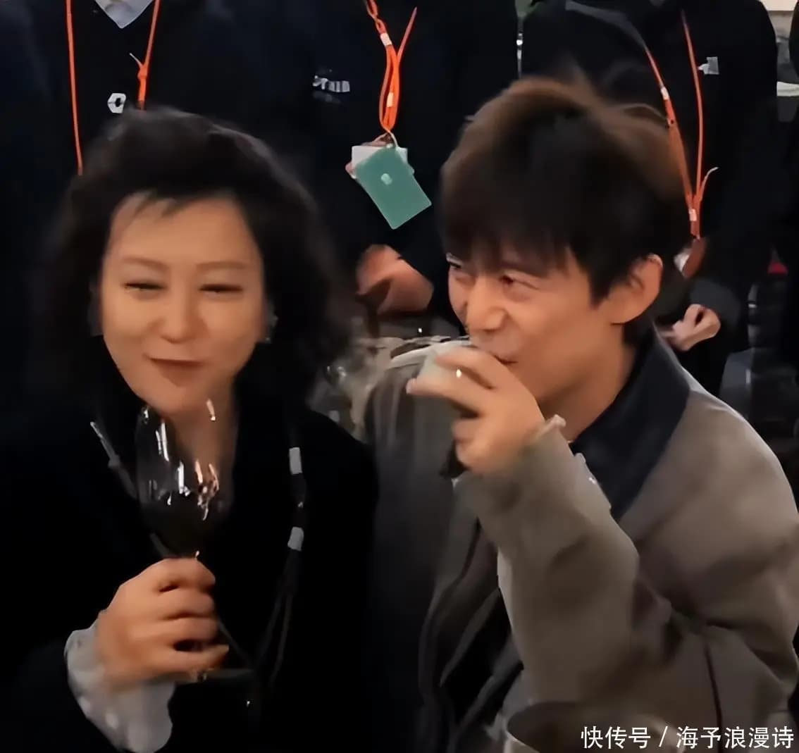 乌镇明星聚会现场的高清抓拍镜头