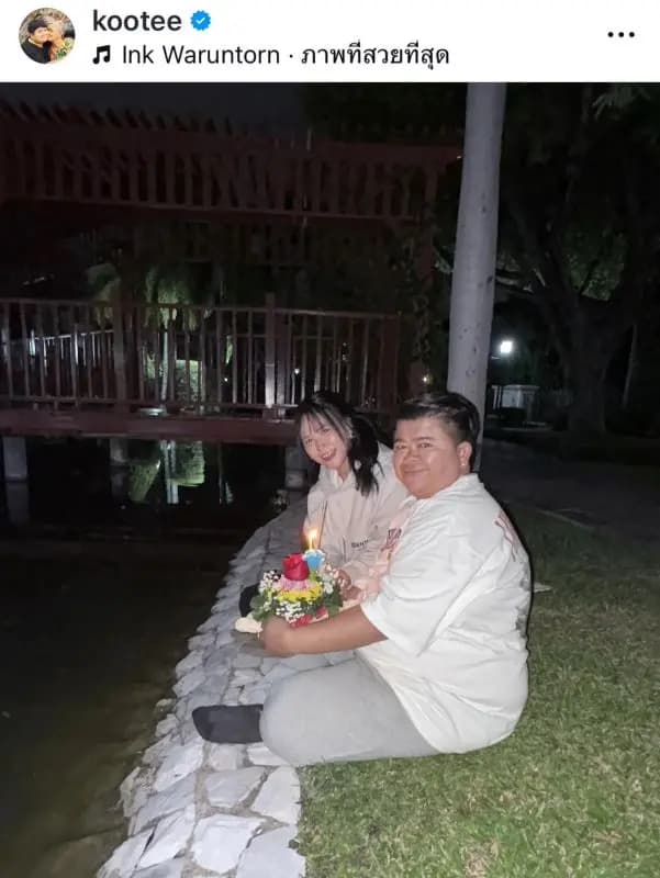 两人海边互动甜翻网友