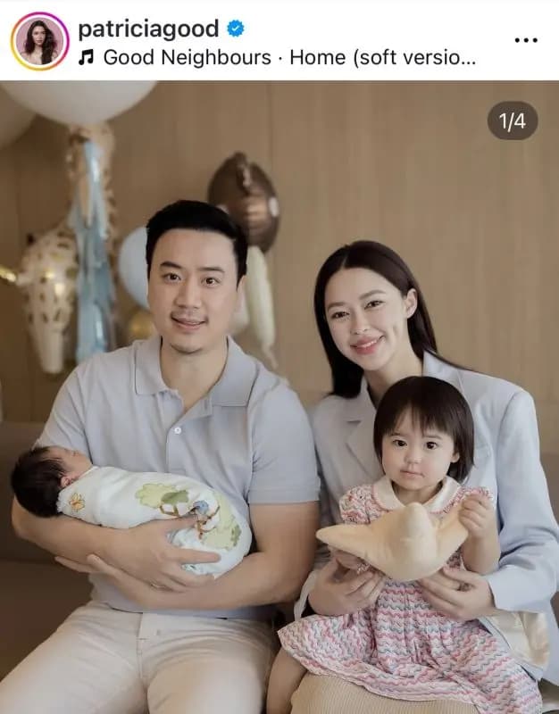 帕特丽夏在活动现场接受采访