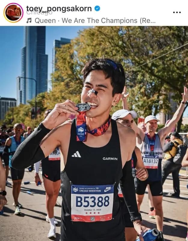 Toey Pongsakorn透露新剧Top Form正在撰写剧本