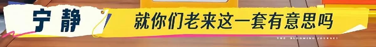 宁静总结自己的综艺处世哲学,既尊重前辈又照顾后辈,展现成熟艺人风范。