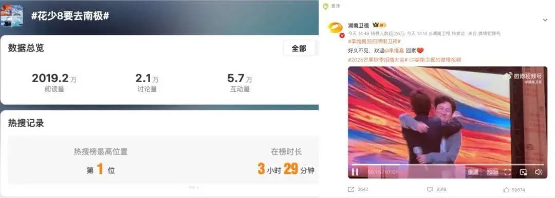 芒果秋季招商会李维嘉回归湖南卫视现场