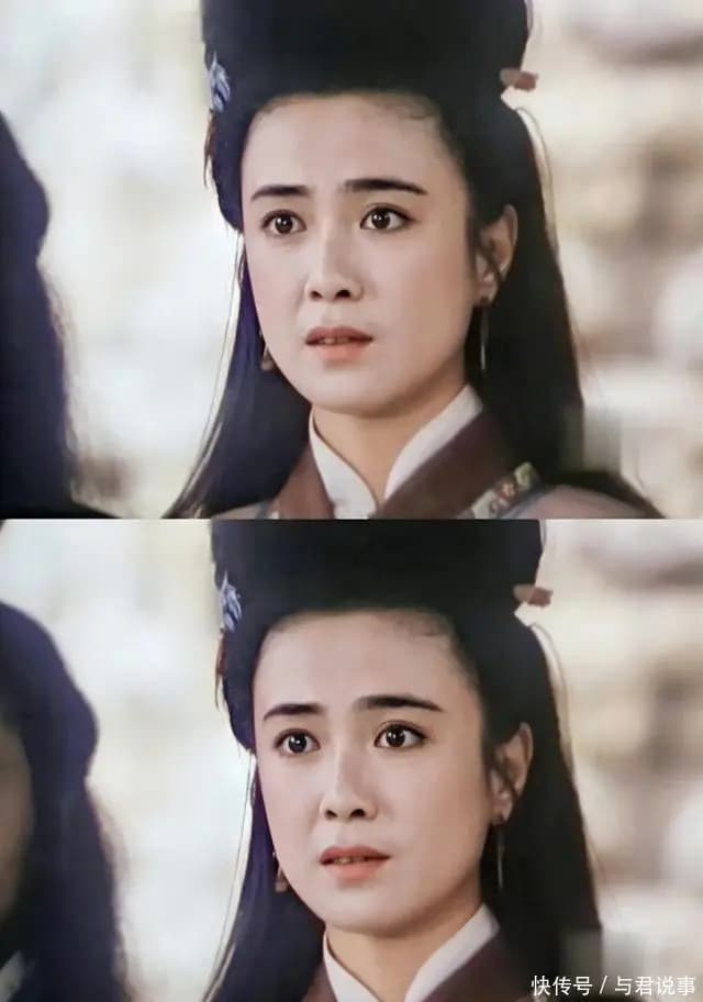 周迅因挂历被选中出演古墓荒斋