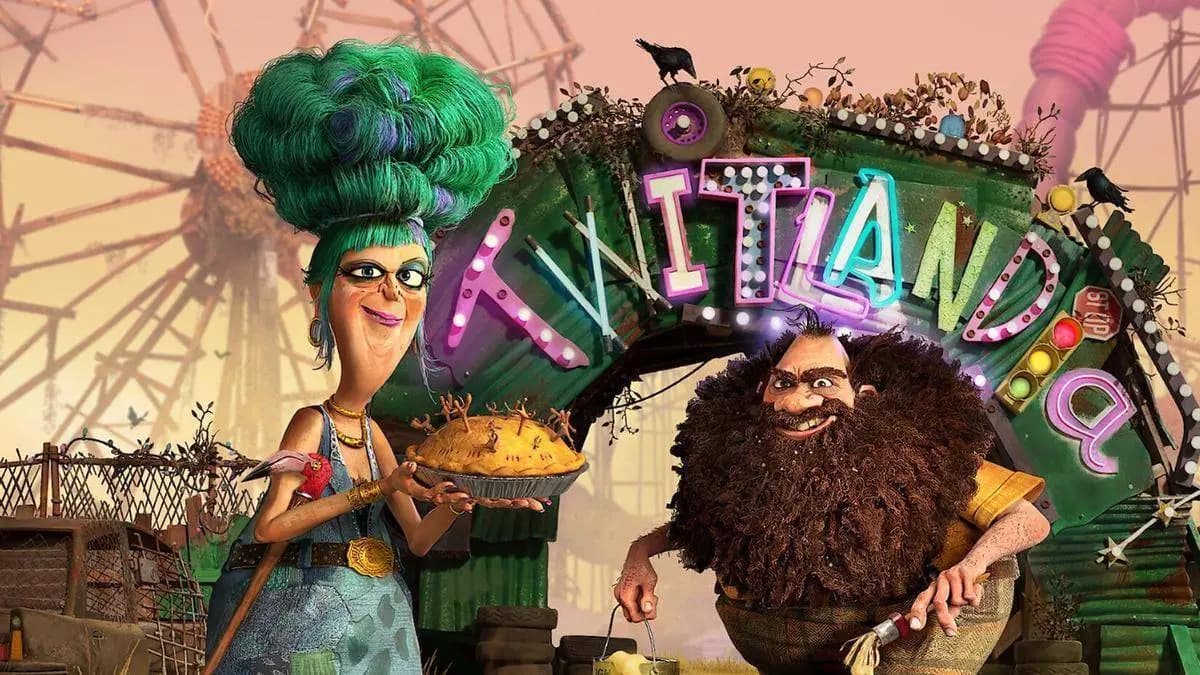 蠢特夫妇动画电影海报,孤儿们对抗邪恶夫妇