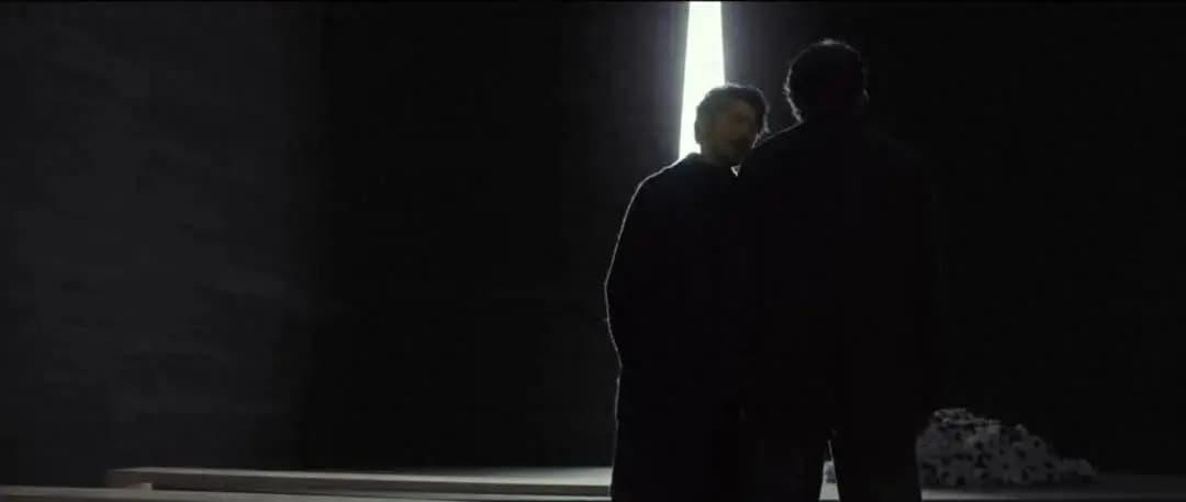 电影《风林火山》海报,展现阴郁风格