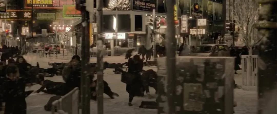 《风林火山》剧照,充满MV质感的视觉画面