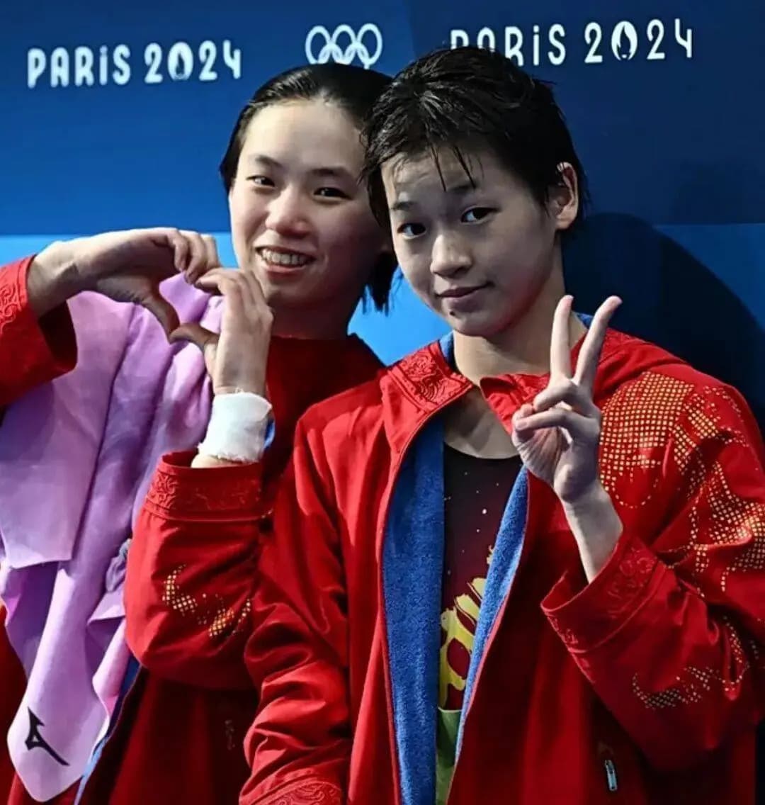 陈芋汐感谢全红婵,谈低谷期遇上正值巅峰期的全红婵