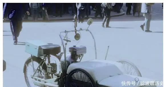 1972年上海街景与有轨电车