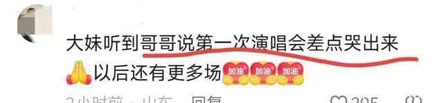 大妹带哥哥看演唱会