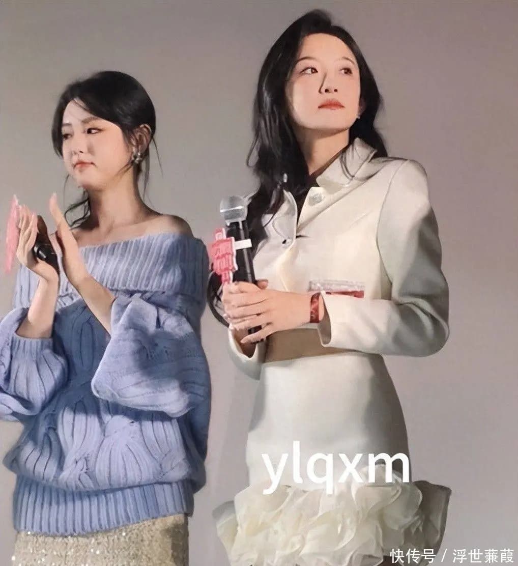 短剧女神李柯以、韩雨彤和姜十七同台,才知网红脸和天然脸的差距