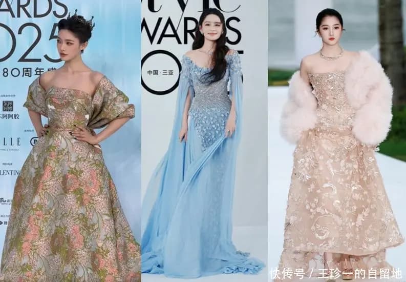 红毯一团乱!代露娃摔3次,沈佳润走过头,张凌赫被吹成“海胆”