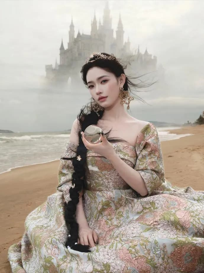 林允红毯全身照