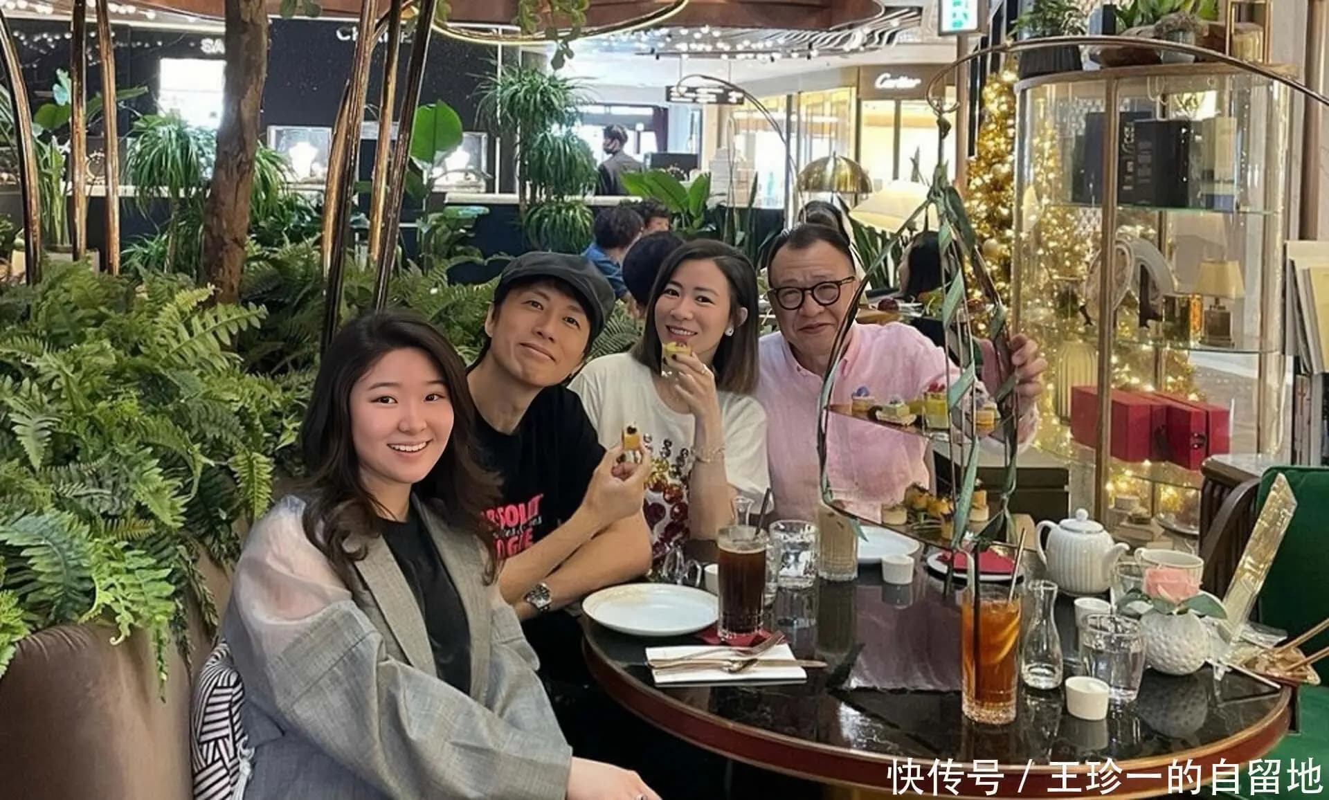 许绍雄出资支持女儿开店并请明星站台