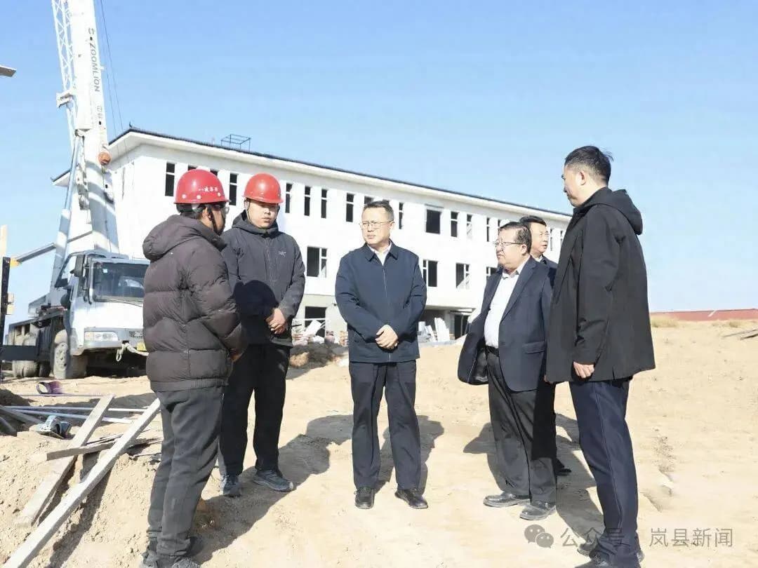 王小明督导调研岚县“一泓清水入黄河”项目进展情况