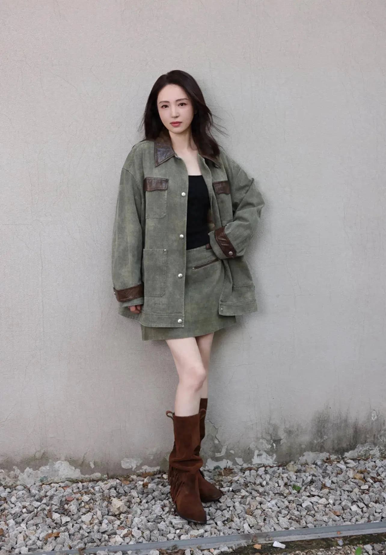 45岁董璇嫁小9岁老公后更会穿了!4套秋冬穿搭时髦靓丽,更显年轻