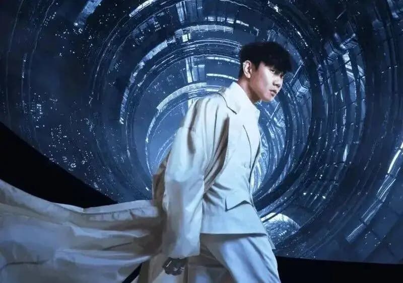 林俊杰演唱会现场表演图