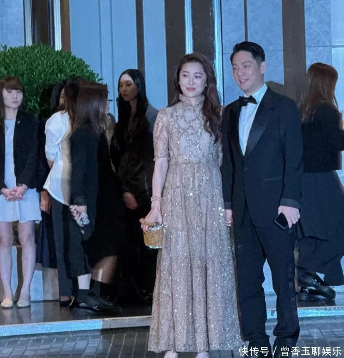 众星云集杨受成结婚四十周年晚宴