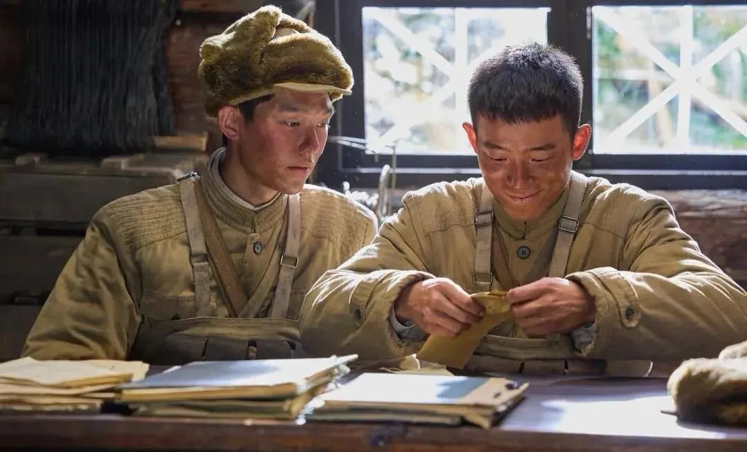 《志愿军》三部曲与《长津湖》系列票房成绩对比图