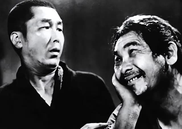 黑泽明电影《罗生门》经典镜头,四个证人讲述不同真相的博弈