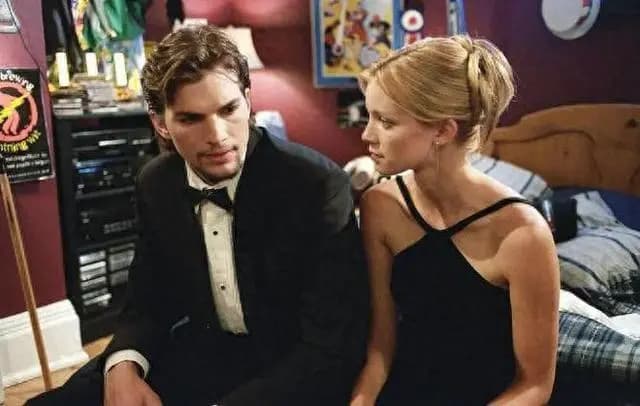 蝴蝶效应电影剧照,男主穿越时空试图修正人生