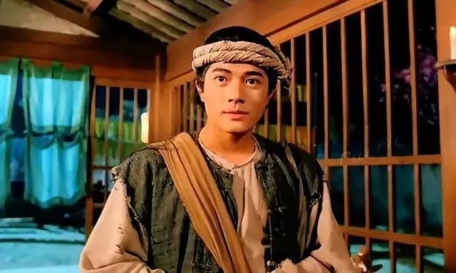 电影《赤脚小子》郭富城与张曼玉同框剧照