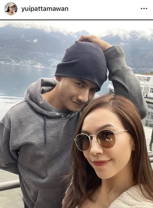 Yui Pattamawan澄清丈夫Dong Sittiporn并未出轨