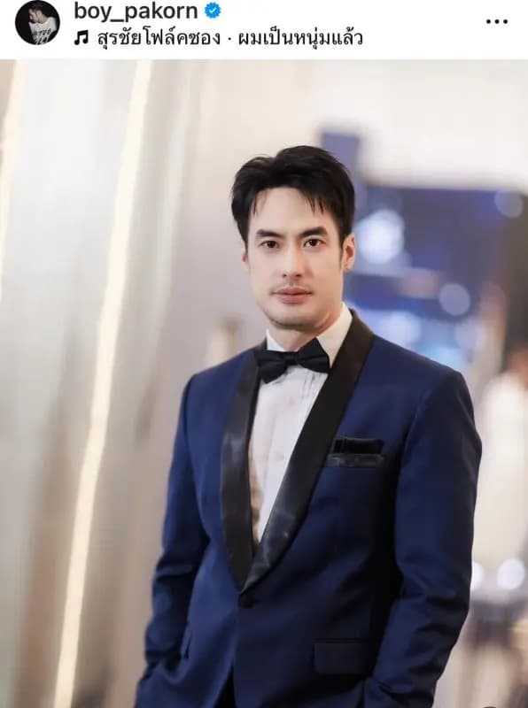 Boy Pakorn准备接受唾液腺炎手术