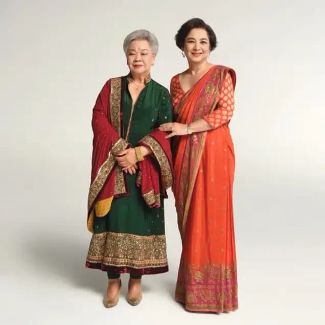 Mom Bie与丈夫Than Mui亲王