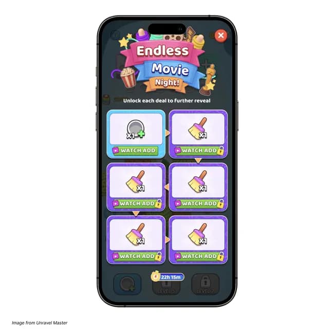 将IAP内购奖励转化为广告观看激励的界面设计