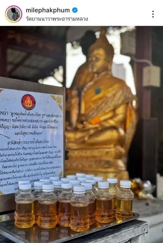 Mile Phakphum生日当天展现灿烂笑容