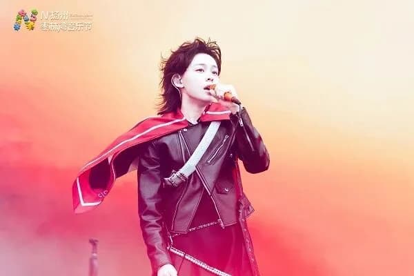 音乐节媒体采访区